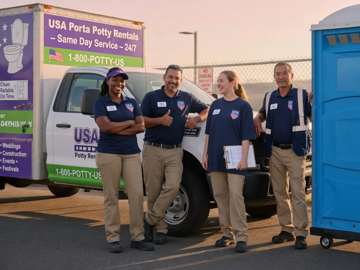 Porta Potty Rental company in Lillington, NC